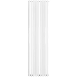Трубчатый радиатор Stout TUBE ROUND R40 1-1750- 9 секций RT нижнее правое подключение (белый)
