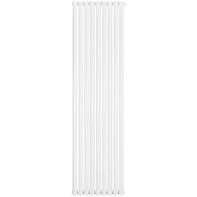 Трубчатый радиатор Stout TUBE ROUND R40 1-1750- 9 секций RT нижнее правое подключение (белый)