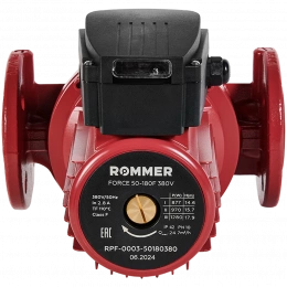 Насос циркуляционный Rommer FORCE 50-180F 380 V фланцевый