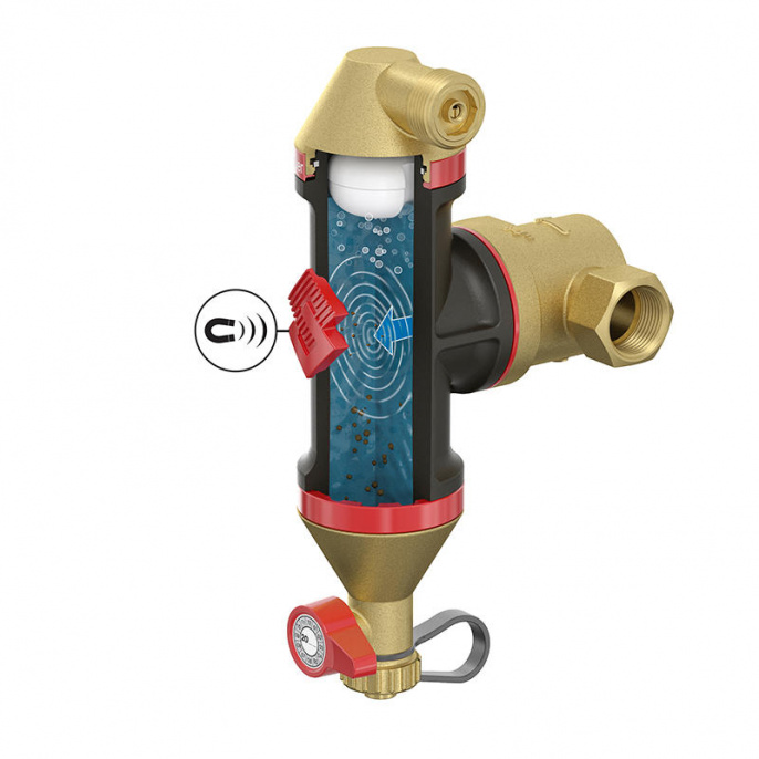 Сепаратор воздуха и грязи Flamco Flamcovent Clean Smart 2"