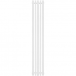 Трубчатый радиатор Stout TUBE QUADRO QV40-1750- 5 секций R нижнее правое подключение (белый муар)