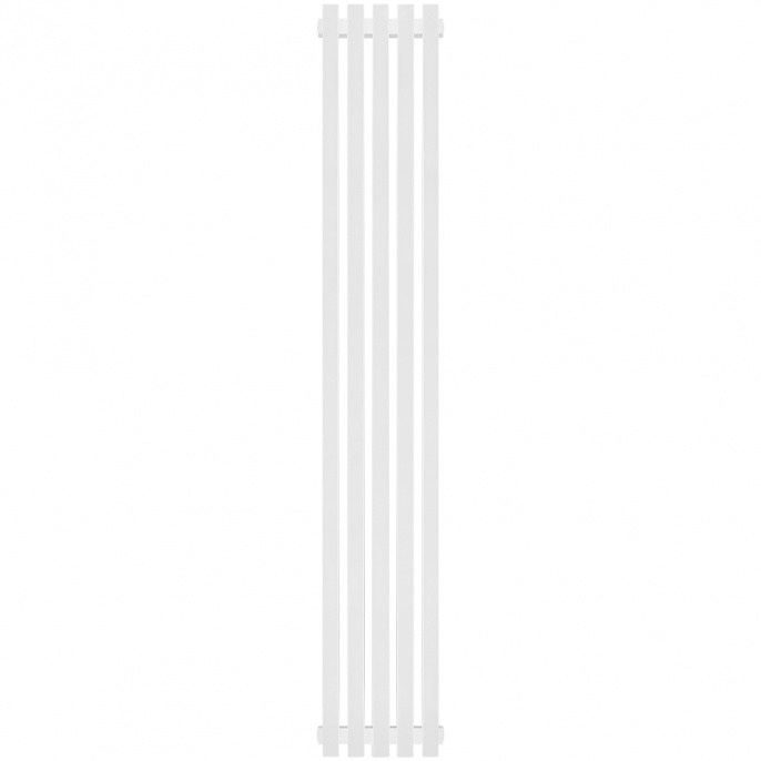 Трубчатый радиатор Stout TUBE QUADRO QV40-1750- 5 секций R нижнее правое подключение (белый муар)