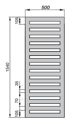 Электрический полотенцесушитель Zehnder Metropolitan Bar MEPE-150-050/ID (белый)
