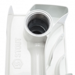 Биметаллический радиатор Stout Space 500 (8 секций)