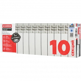 Алюминиевый радиатор Rommer Plus 200 (10 секций)