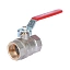 Кран шаровый Rommer 1″ ВР-ВР, стандартный, ручка-рычаг