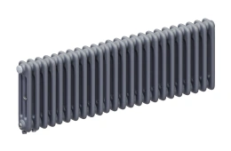 Радиатор трубчатый Rifar Tubog TUB 3037 - 24 секции DV1, цвет TI - Титан