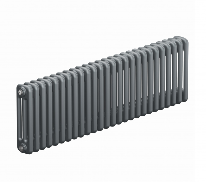 Радиатор трубчатый Rifar Tubog TUB 3037 - 26 секций, цвет TI - Титан