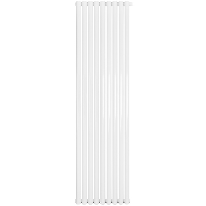 Трубчатый радиатор Stout TUBE ROUND R40 1-1750- 9 секций RT нижнее правое подключение (белый)