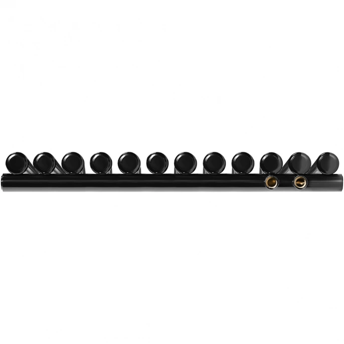 Трубчатый радиатор Stout TUBE ROUND R40 1-1750- 12 секций RT нижнее правое подключение (черный)