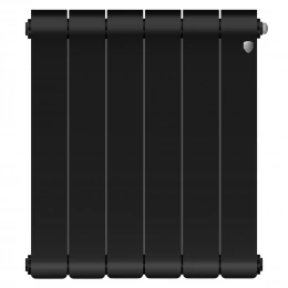 Радиатор биметаллический Royal Thermo Infinity 500 Noir Sable - 6 секций