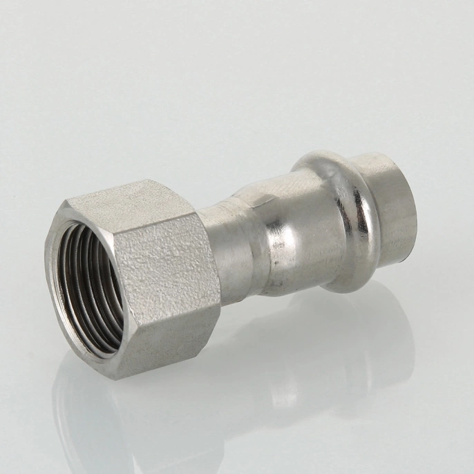 Накидная гайка Inox-Press Valtec 15 мм х 1/2"