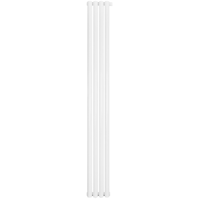 Трубчатый радиатор Stout TUBE ROUND R40 1-1750- 4 секции RT нижнее правое подключение (белый)