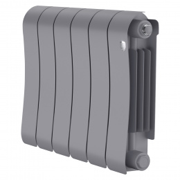 Радиатор биметаллический Royal Thermo Infinity 300 Silver Satin - 6 секций
