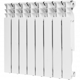 Алюминиевый радиатор Rommer Plus 500 (8 секций)