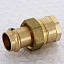 Муфта разъёмная пресс-В бронза Sanpress Viega 22x3/4