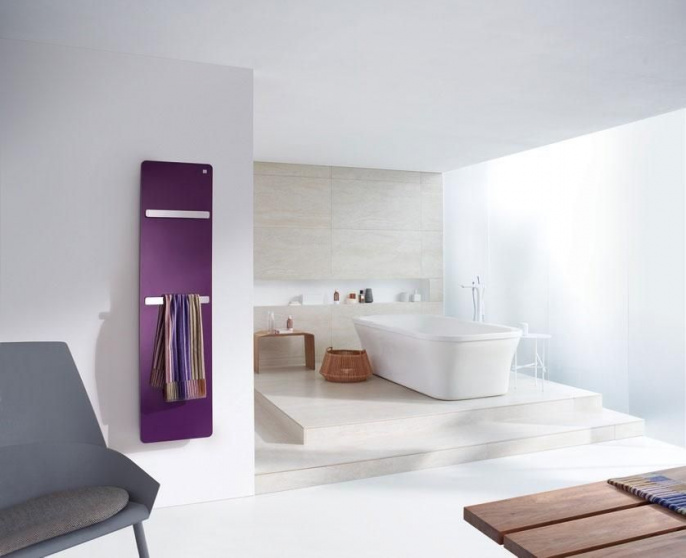 Электрический полотенцесушитель Zehnder Vitalo Bar VIPES-190-40/FD (алюминий)