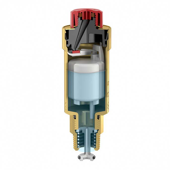 Автоматический поплавковый воздухоотводчик Flamco Flexvent 1/2" white