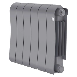 Радиатор биметаллический Royal Thermo Infinity 300 Silver Satin - 6 секций