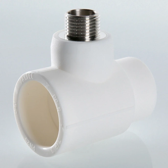 Тройник коллекторный Valtec PP-R 40 мм x 3/4" (нар.резьба)