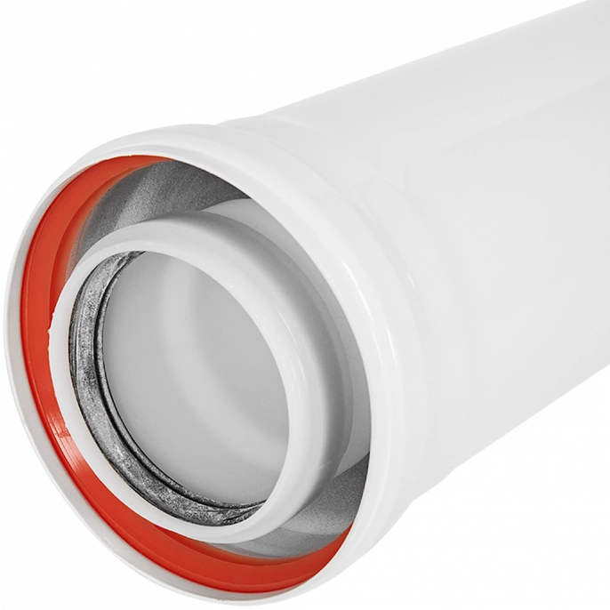 Удлинитель коаксиальный конденсационный Rommer 80/125 L 1000