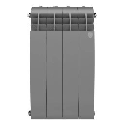 Биметаллический радиатор Royal Thermo BiLiner 500 Silver Satin (4 секции)