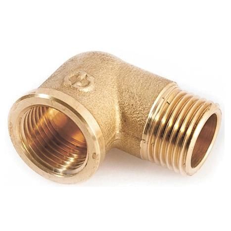 Угольник НВ латунный резьбовой 1 1/2" Stout