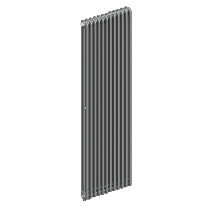 Радиатор трубчатый Rifar Tubog TUB 3180 - 12 секций DV1, цвет TI - Титан