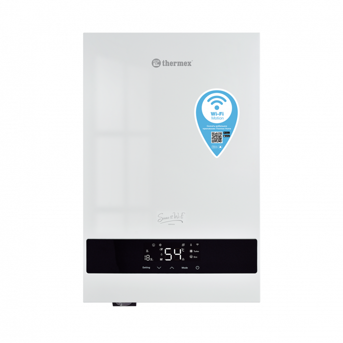 Настенный электрический котел Thermex Sonne 12 Wi-Fi (White)