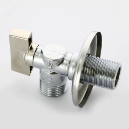 Кран шаровый Bugatti Minnesota 1/2″x 1/2″ НР-НР, 872, с розеткой, с удлиненной резьбой