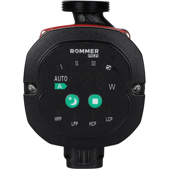 Насос циркуляционный Rommer ERTI 25/60-130, гайками и теплоизоляцией