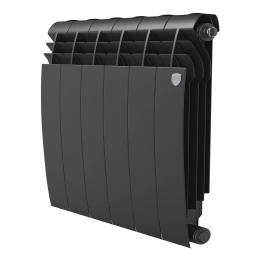 Биметаллический радиатор Royal Thermo BiLiner 500 Noir Sable (6 секций)