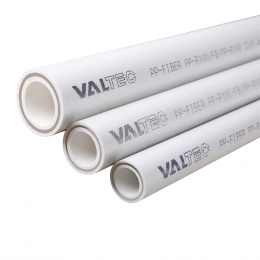 Труба Valtec PP-Fiber PN 25 50 мм армированная стекловолокном