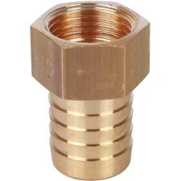 Штуцер ВР латунный резьбовой 1/2"х20 мм Stout