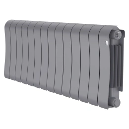 Радиатор биметаллический Royal Thermo Infinity 300 Silver Satin - 14 секций