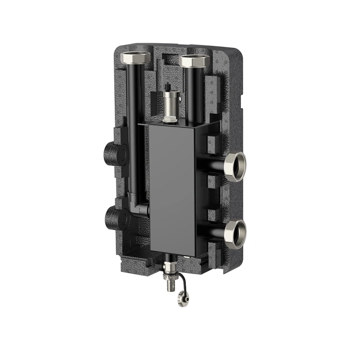 Гидравлический разделитель Varmega V-Flow DN25, сталь, с термоизоляцией