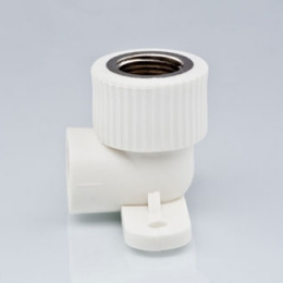 Угольник комбинированный с креплением (вн.р.) Tebo D20 x 1/2"