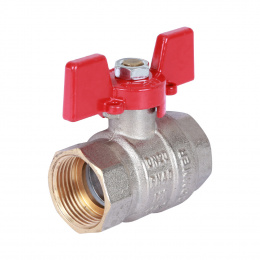 Кран шаровый Rommer 3/4″ ВР-ВР, стандартный, ручка-бабочка