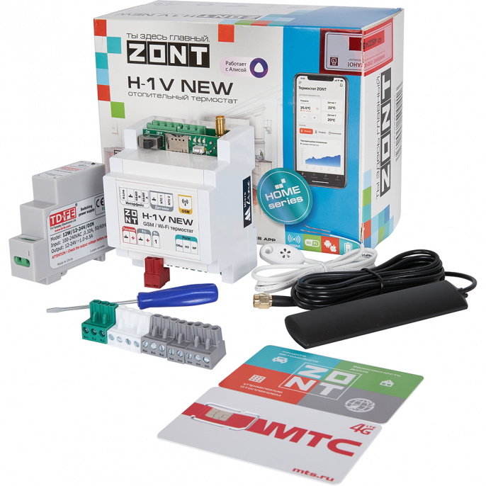GSM термостат ZONT H-1V NEW