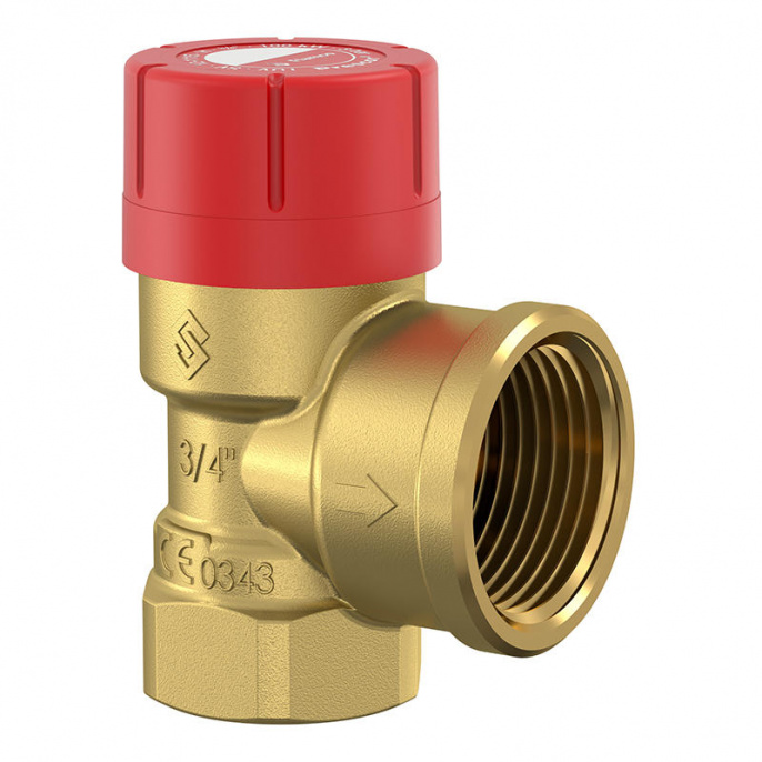 Клапан предохранительный Flamco Prescor 3/4" x 3/4" - 3 bar