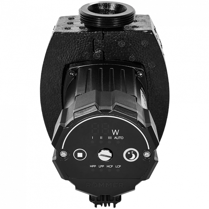 Насос циркуляционный Rommer PROFI EVO 32/60-180 с гайками и теплоизоляцией