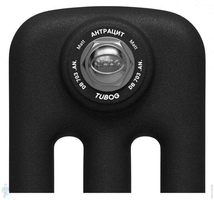Радиатор трубчатый Rifar Tubog TUB 3180 - 12 секций, цвет AN - Антрацит