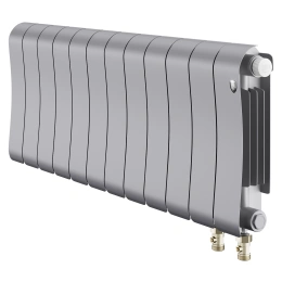 Радиатор биметаллический Royal Thermo Infinity 300 Silver Satin VR80 - 12 секций