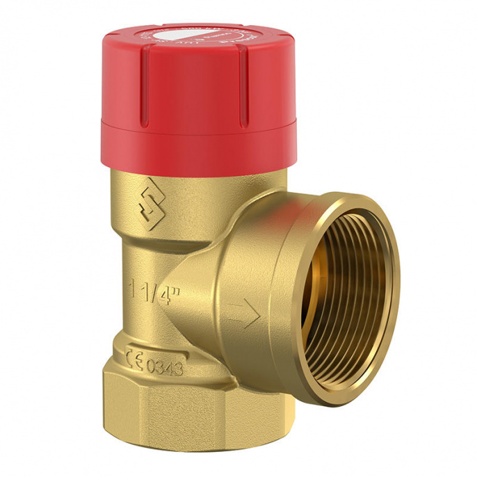 Клапан предохранительный Flamco Prescor 1 1/4" x 1 1/2" - 3 bar