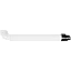 Комплект дымохода Rommer Стандарт D 60/100 - 900 мм (Baxi(кроме ECO Nova/Classic), Viessmann, Mizudo, Haier) хомут в комплекте втулка D60 L-50
