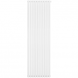 Трубчатый радиатор Stout TUBE ROUND R40 1-1750- 10 секций RT нижнее правое подключение (белый)