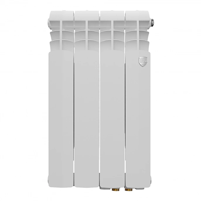Биметаллический радиатор с нижним подключением Royal Thermo Vittoria Super 500 2.0 VDR 4 секции