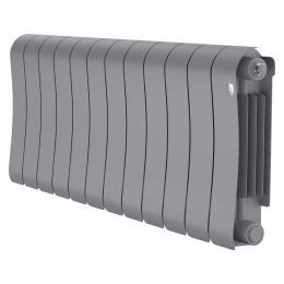 Радиатор биметаллический Royal Thermo Infinity 300 Silver Satin - 12 секций