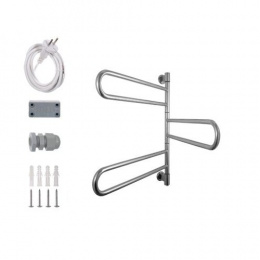 Полотенцесушитель электрический Energy U chrome G3 54 W поворотный