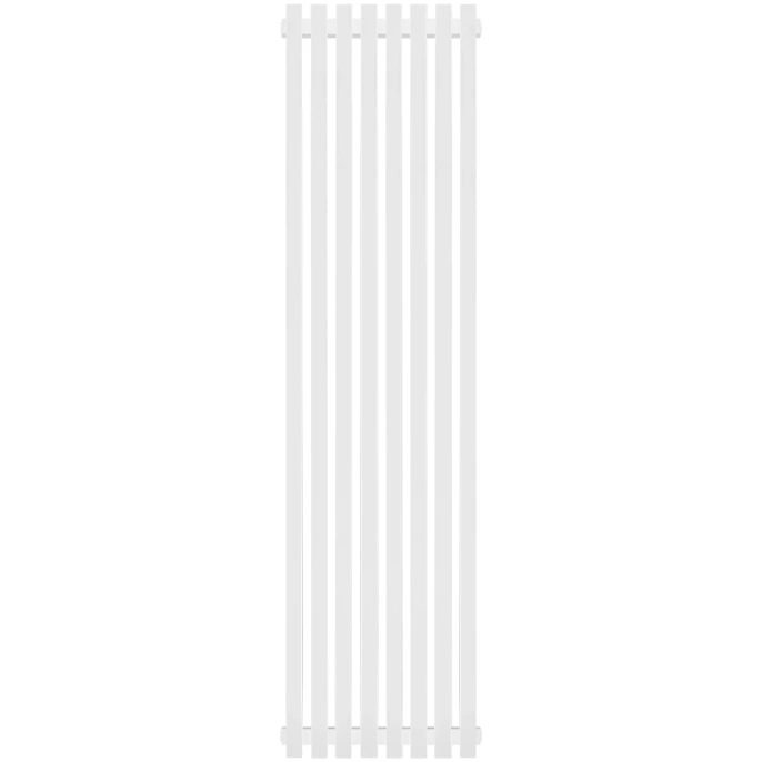 Трубчатый радиатор Stout TUBE QUADRO QV40-1750- 8 секций R нижнее правое подключение (белый муар)